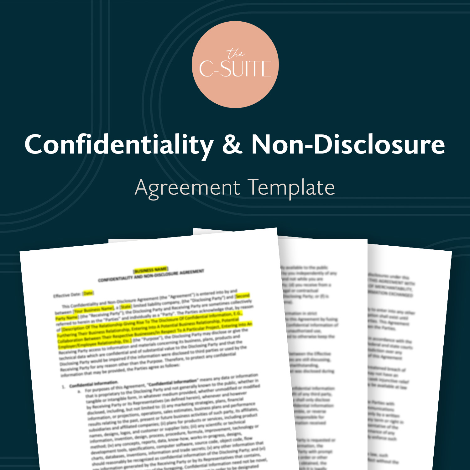 Confidentiality & Non-Disclosure Agreement